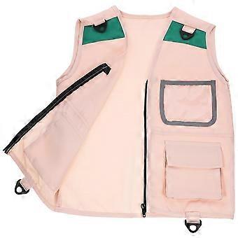 Vest for Outdoor Adventure 3Pcs Comfortable Fabric Camping Outfit