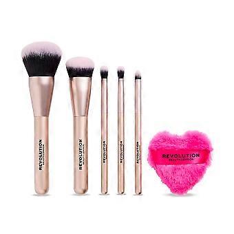Revolution Make Up Candy Glam 6-delt sæt unisex