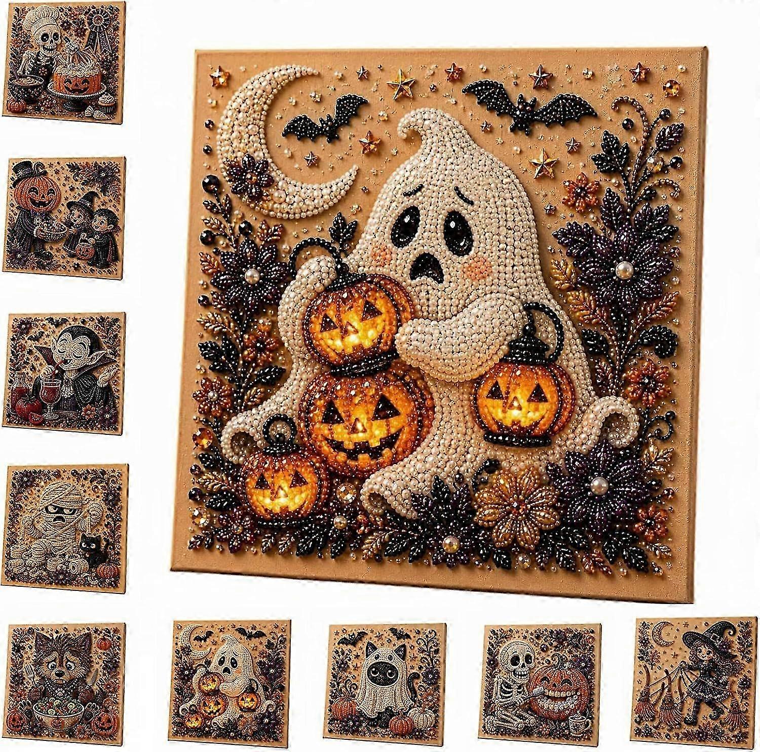 DIY Pearl Art Halloween Wall Decor Kit