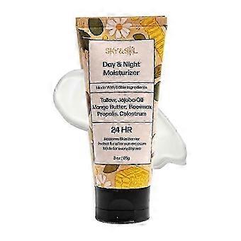 Protector solar mineral natural SPF50+ con sebo de res para pieles sensibles, resistente al agua, acabado mate, 85 g_puer Navz