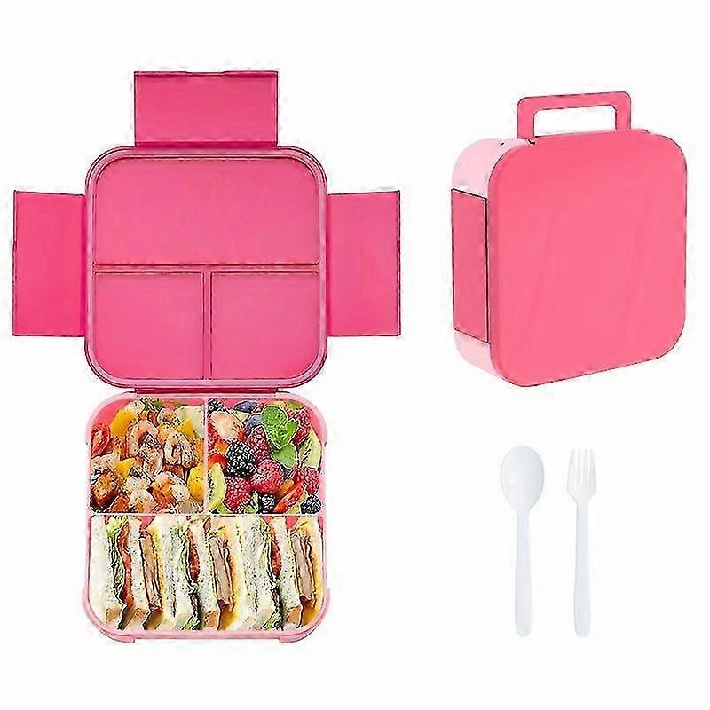Square Flip-Lid Bento Lunch Box