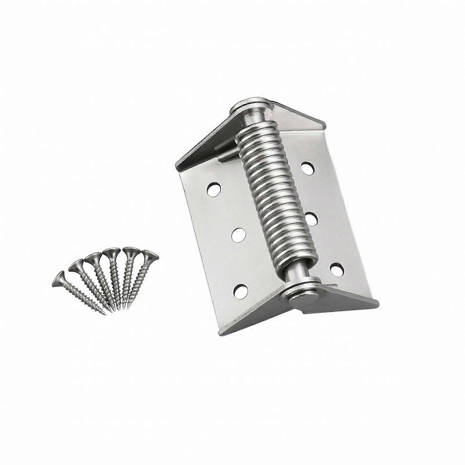 Automatic Self-Closing Spring Hinge | Cold-Rolled Steel, Smooth Return closing