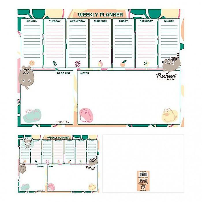 Pusheen Botanical A4 Desk Pad
