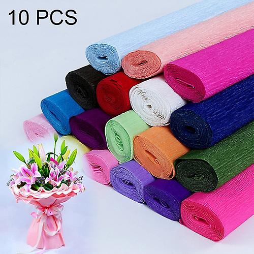 10 Pcs Flowers Packaging Paper Diy Handmade Paper