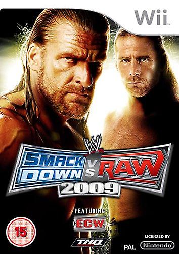 WWE Smackdown vs Raw 2009 (Nintendo Wii) - PAL - New & Sealed