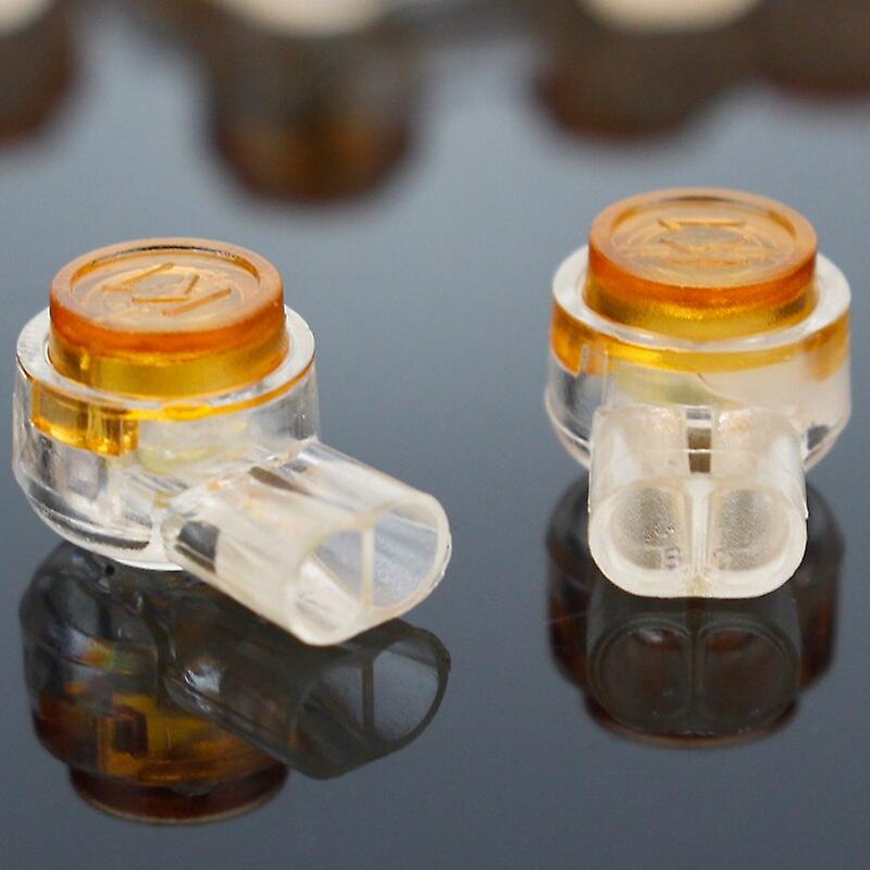 Rj45 Connector Crimp Connection Terminals K1 K2 K3 Connector Waterproof Wiring Ethernet Cable Telephone Cord Terminals 50pcs