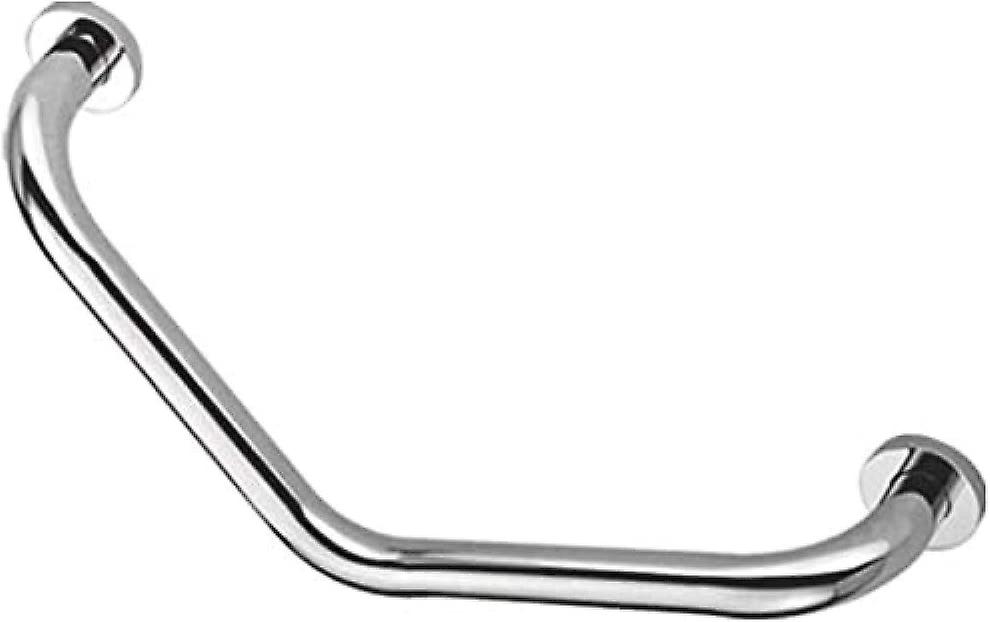 2pcs Shower grab bar, Bathroom handle, Chrome, Stainless, Silver，43*20*9cm