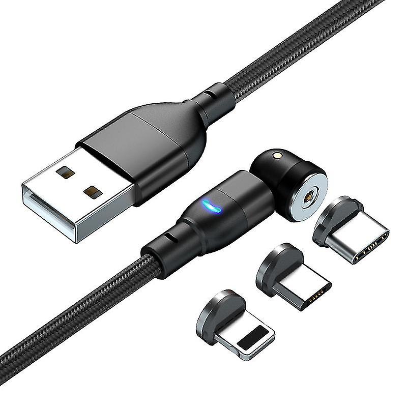 540 Degree 3 In 1magnetic Charging Cable