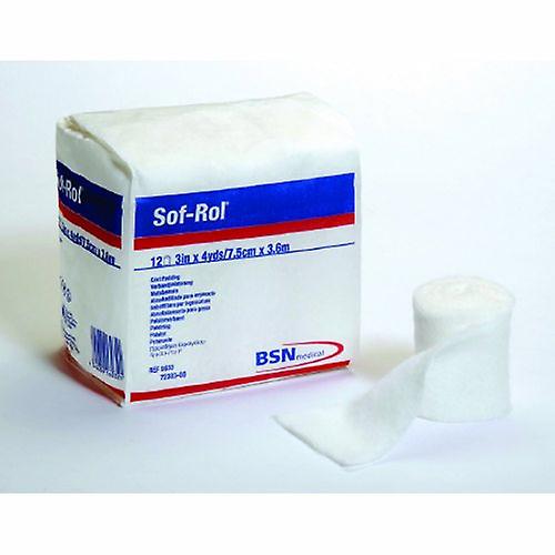 Bsn-Jobst Cast Padding Undercast Sof-Rol 4 Inch X 4 Yard Rayon NonSterile, Count of 12 (Pack of 1)
