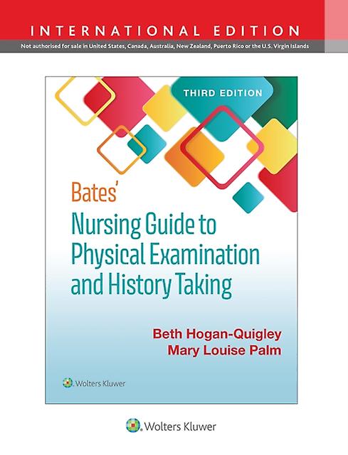 Bates Nursing Guide To Physical Examination And History Taking by Mary Louis Palm Paperback Book