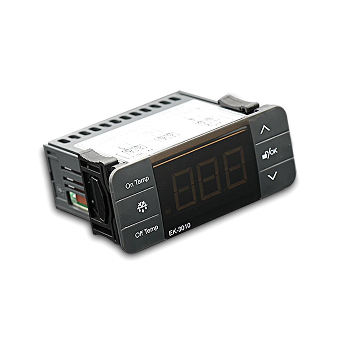 EK-3010 Temperature Controller 220V Sensor Refrigeration Heating Alarm Thermostat with Probe for Co