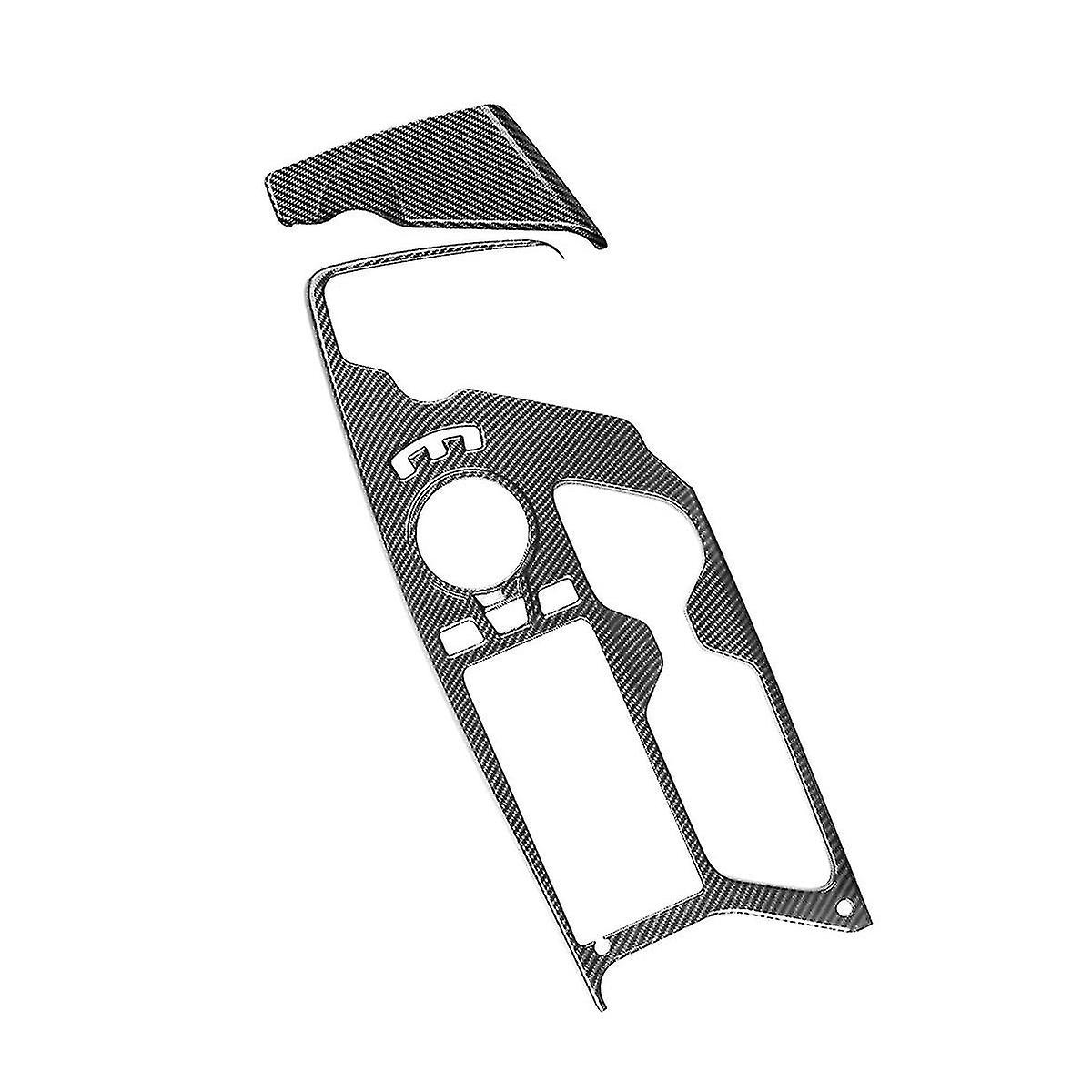 2Pcs For Kia Ev6 2021 2022 Center Console Gear Shift Panel Trim Lhd