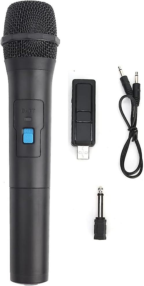 Wireless Microphone Handheld Vhf Mic, Cordless Universal Microphone With Usb Receiver, Multipurpose Wireless Microphone For Karaoke Church Speech Wedd