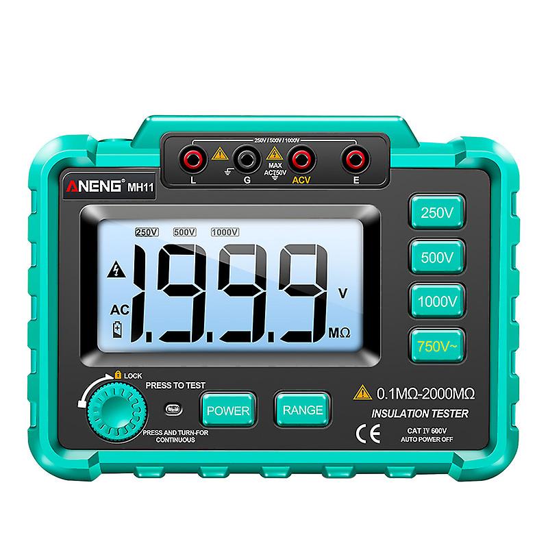 Megohmmeter Digital 500v High Voltage Electronic Shaking Table