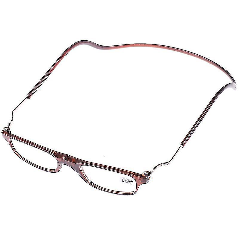 Adjustable Magnetic Front Connect Reading Glasses Presbyopic Hanging Neck Reader