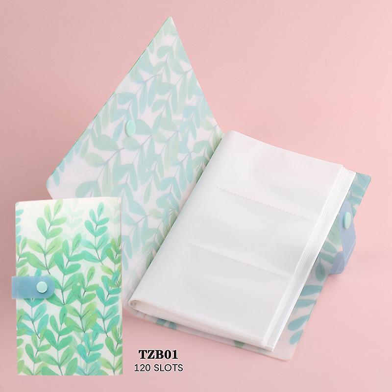120 Slots Nail Sticker Album Empty Storage Book Collecting Water Decals