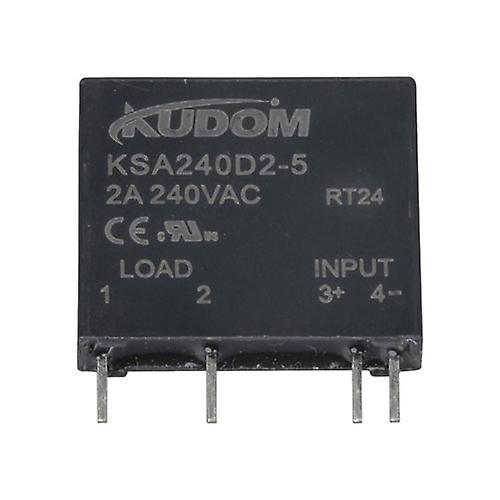 5VDC Quality Device Type Solid State Relay 250VAC Maximum Load Current 2A Black