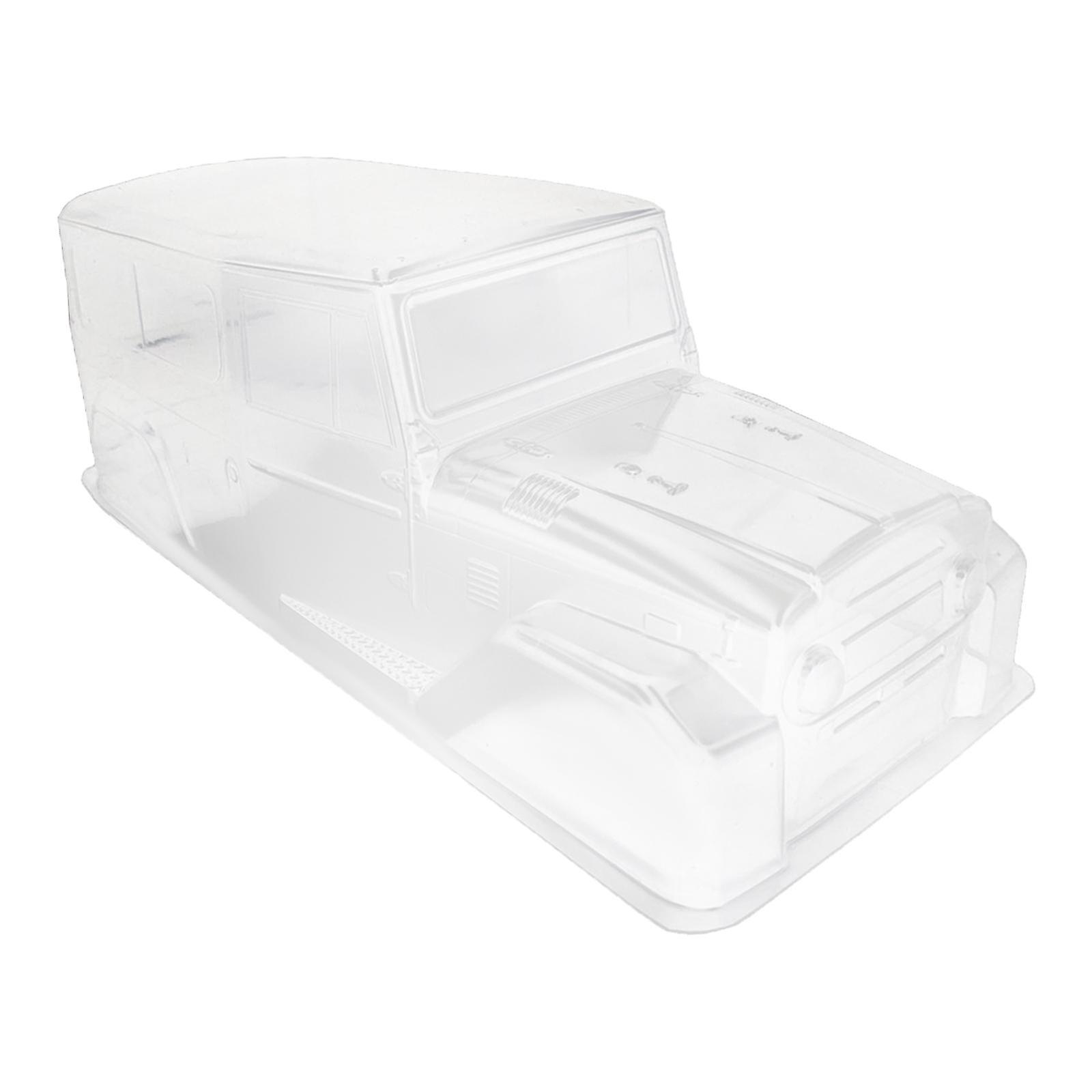 RC Car Shell Body Shell Cover Unpainted 313mm Wheelbase for SCX10 RC Crawler