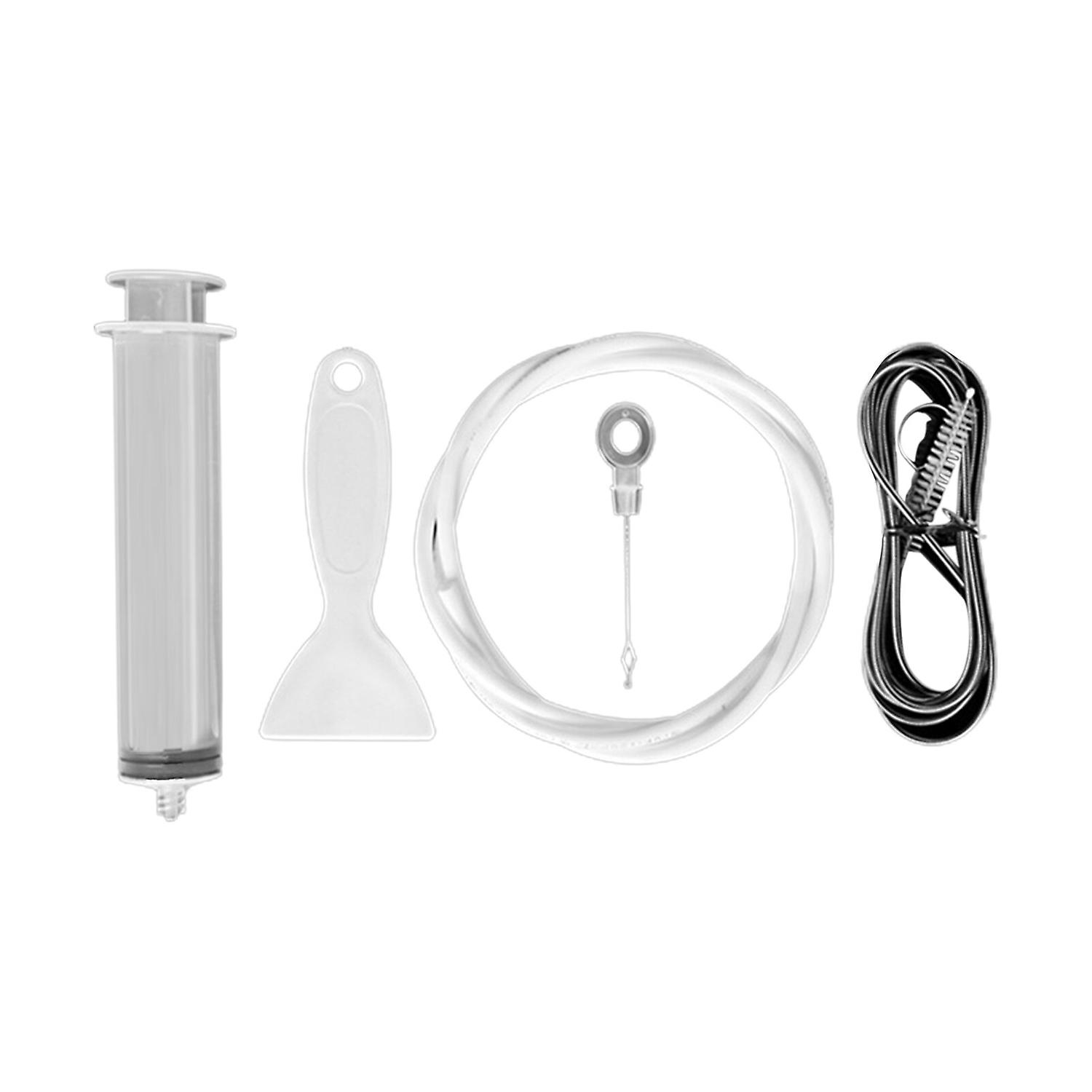 Clog Cleaner Kit for Refrigerator Drain Hole, 5-Pcs Durable Tools, 1m/1.5m