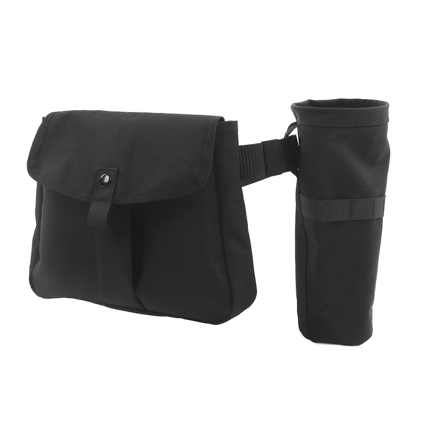 Tool Storage Waist Bag Multi Function PVC Composite Fabric Waterproof Large Capacity Camping Tool Waist Pouch