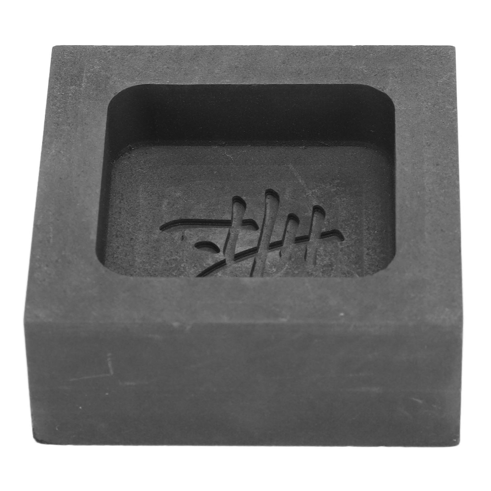 Graphite Casting Mold Thermal Stability Gold Silver Casting Ingot Mold for Chinese Character C