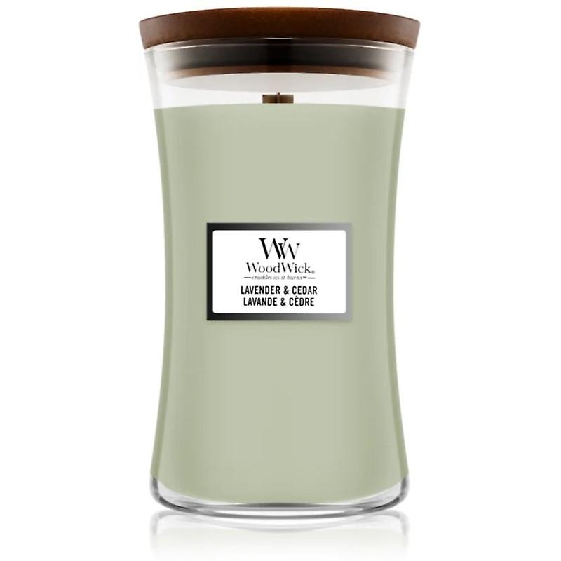 WoodWick Large - Lavanda y cedro