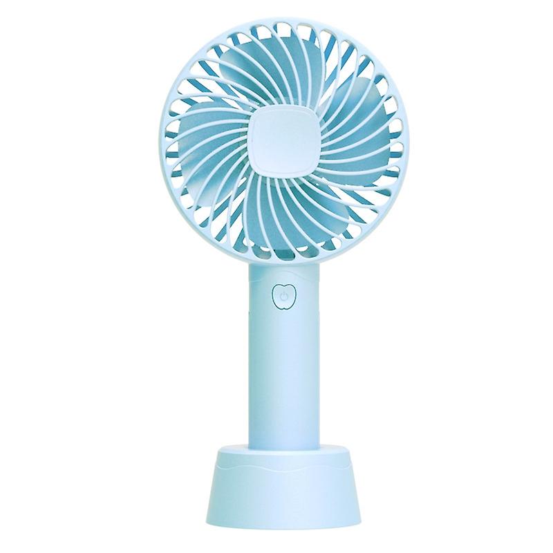 Portable USB Rechargeable Handheld Fan -Blue