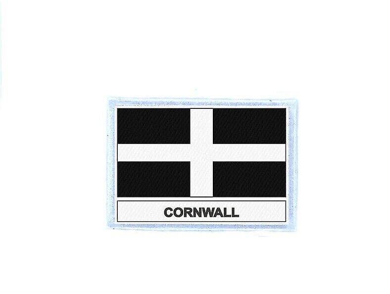 Lock patch badge prints flag kingdom uni cornwall st pirran (s