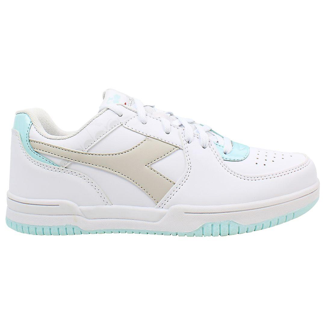 Diadora Raptor Lace-Up White Synthetic Womens Trainers 101.177292_C0692