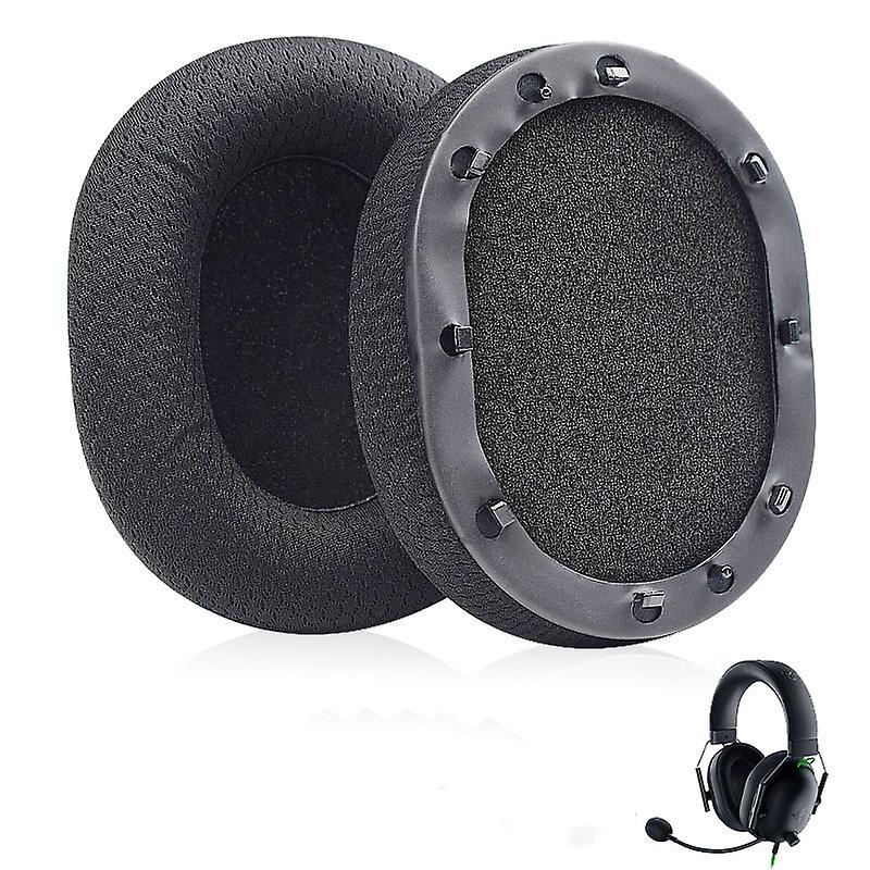 1 Pair Earpads for Razer BlackShark, Color: Black Mesh Black Mesh 