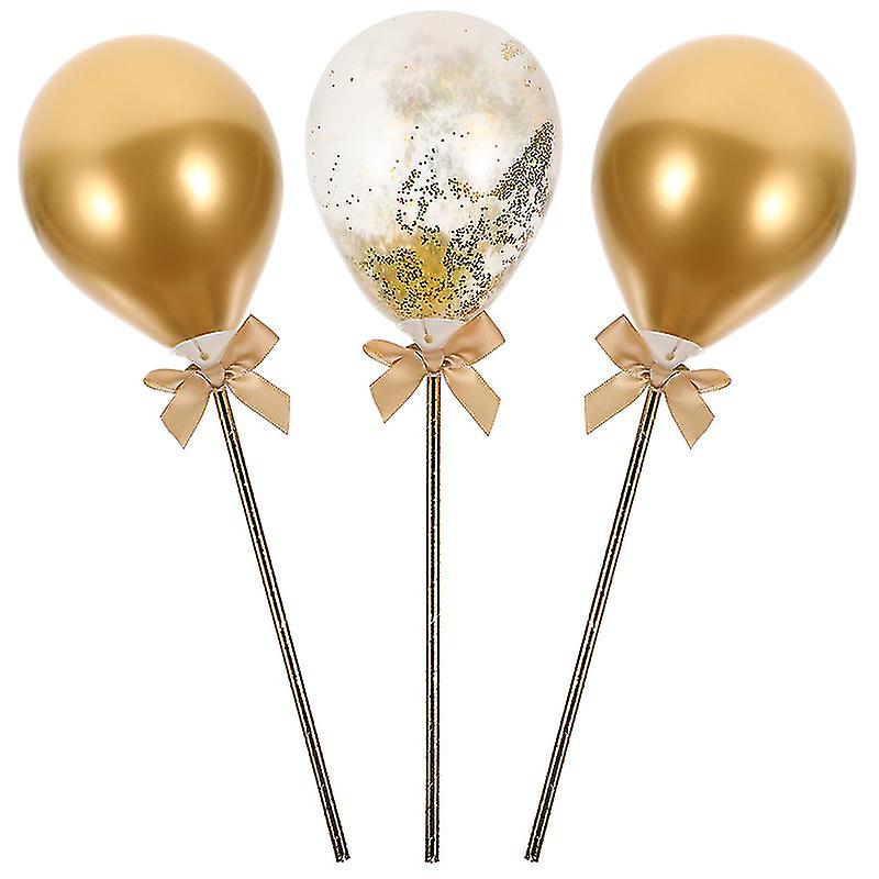 1set Balloon Cupcake Toppers