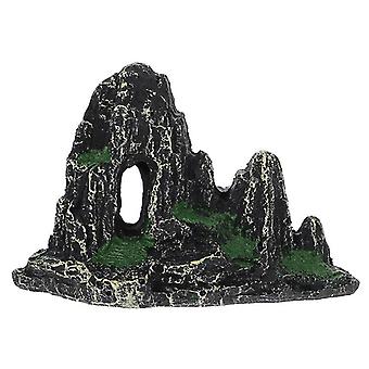 1pcs Fish Tank Hill Statue