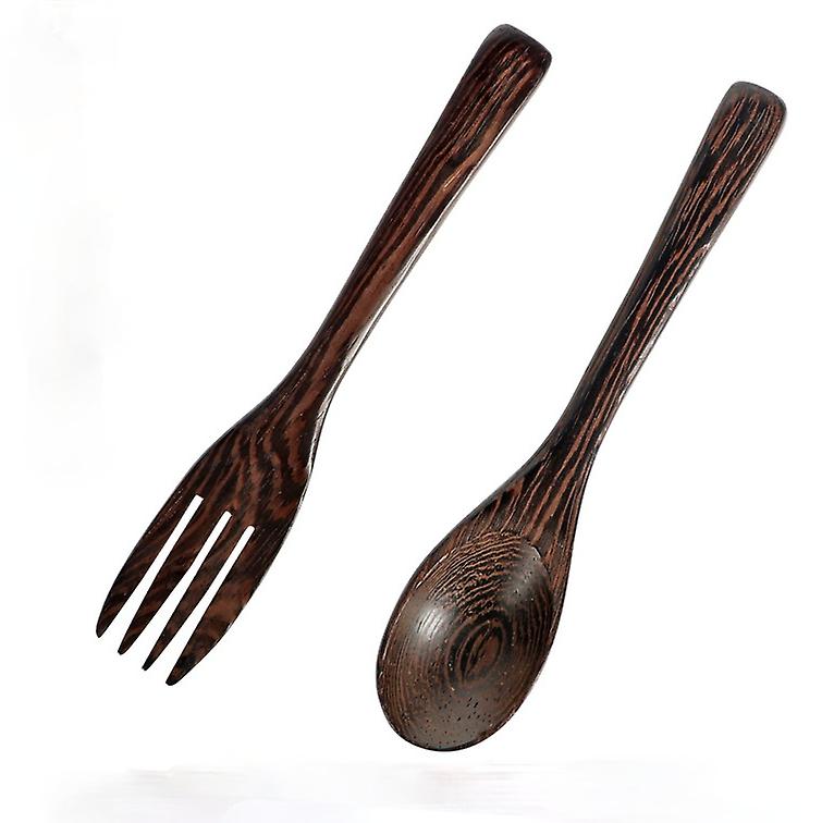 Natural Coconut Knife Fork And Spoon Suit Non-toxic