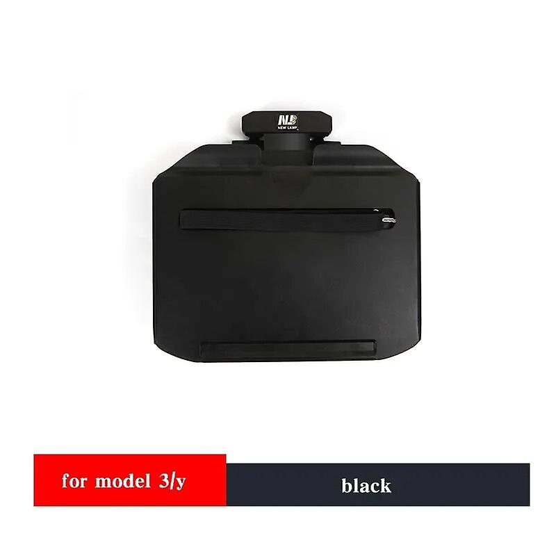 For Tesla Model 3 2021 Car Rear Folding Laptop Table Portable Vehicle Desk Car Modification For Tesla Model Y Accessories
