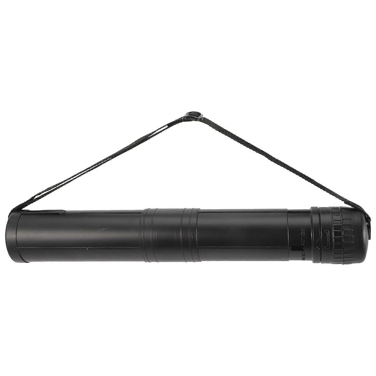 Telescopic Drawing Tube Portable Document Storage Artwork Tube with Carrying Strap