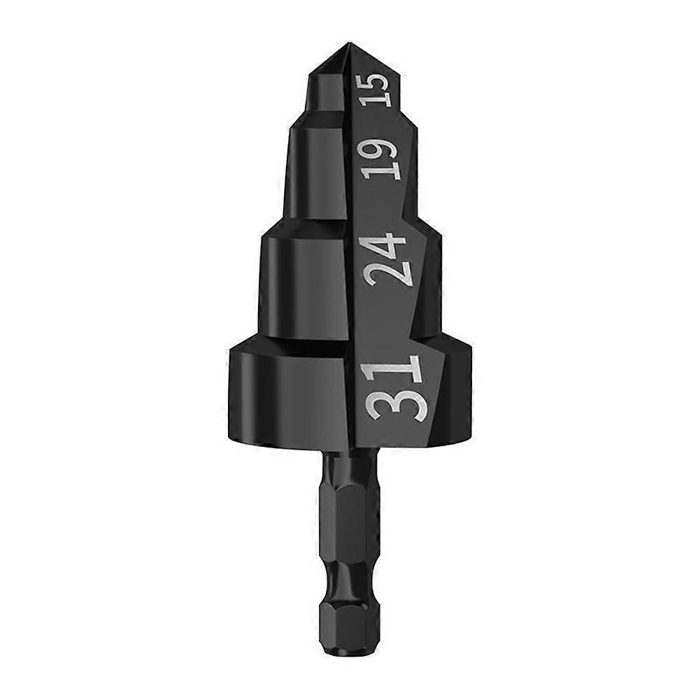 Expansion Repair Drill Bit for PPR Water Pipe,PPR Lifting Drill Bit 15-19-24-31mm for Water Pipe PPR Lifting Hand Tool