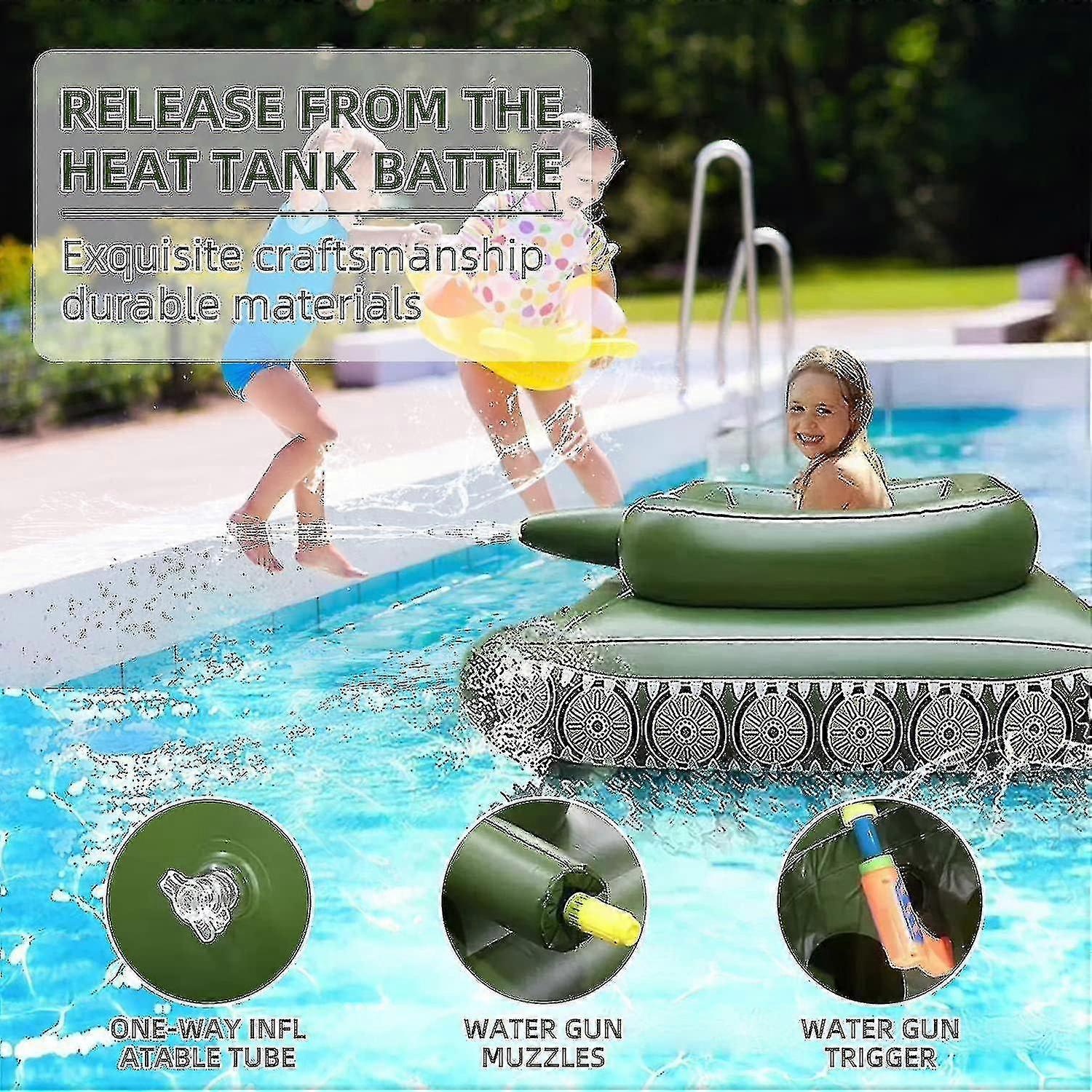 Water Cannon Pool Punisher Pool Float Tank Float Factory's Admiral