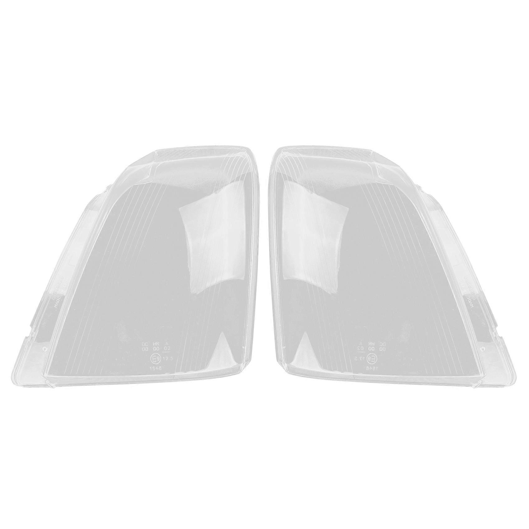 For 2007-2011 Left+Right Headlight Shell Lamp Shade Transparent Lens Cover Headlight Cover