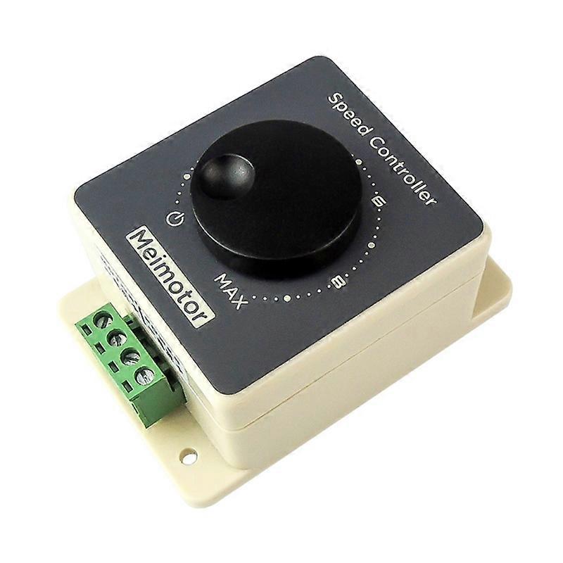Stepless DC Motor Speed Controller Forward Reverse Controller Digital Display Governor Switch Metal Shell Case Adjustable Voltage Regulator Temperatur