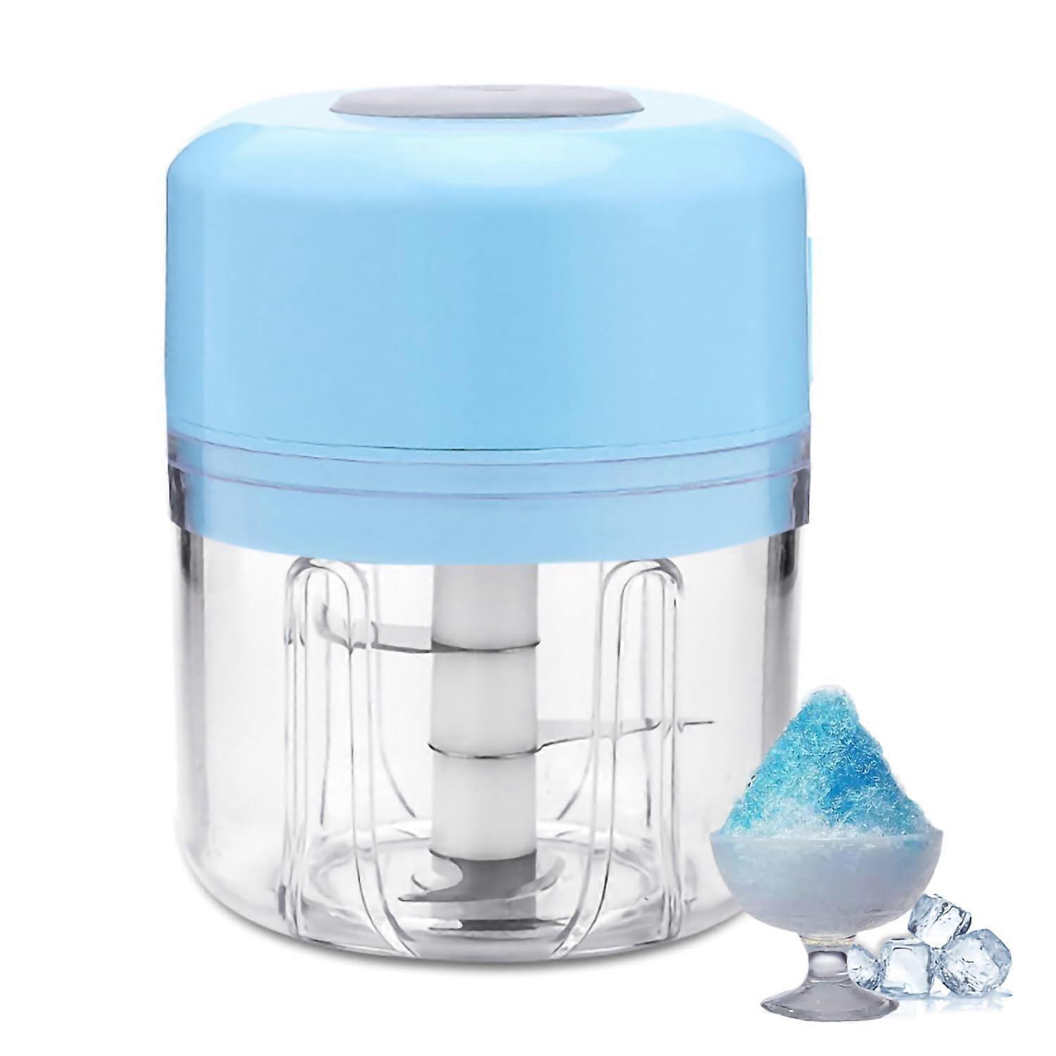 Ice Shaver,Ice Crushers for Home Use,Small Portable Ice Crusher,Can Make a Variety of Smoothie Drinks,Suitable for Family,Picnic,Camping,250ml