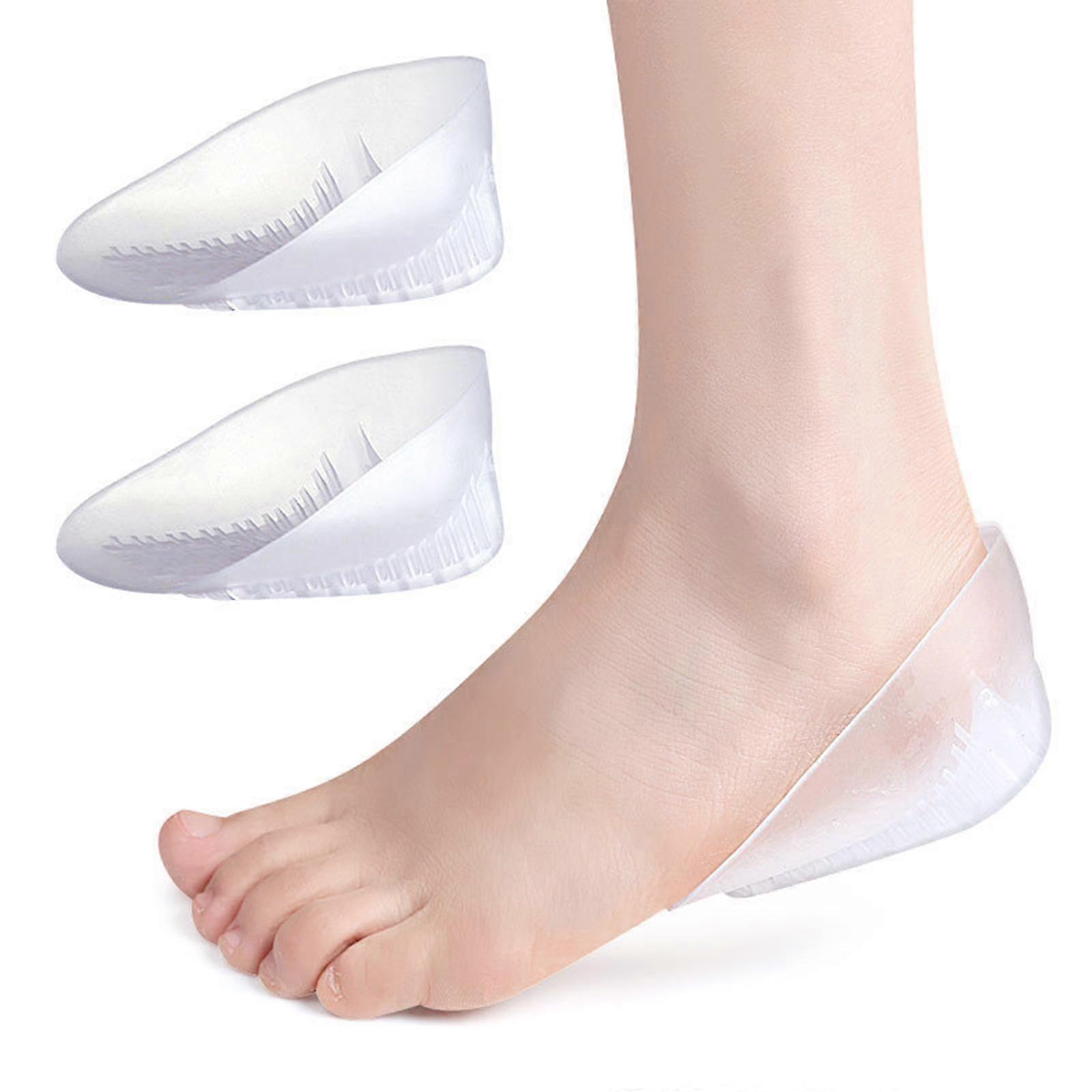 U-shaped Heel Pads, Height Lifting Heel Pads Heel Cups For Height Pain Relief, Foot Insole Cushion Heel Inserts