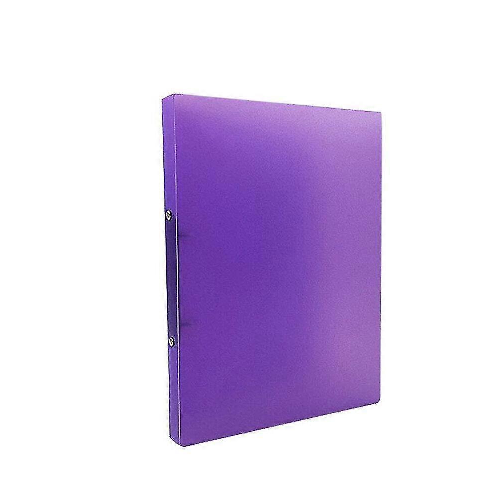 colorured transparent loose-leaf paper file folder binder storage ring