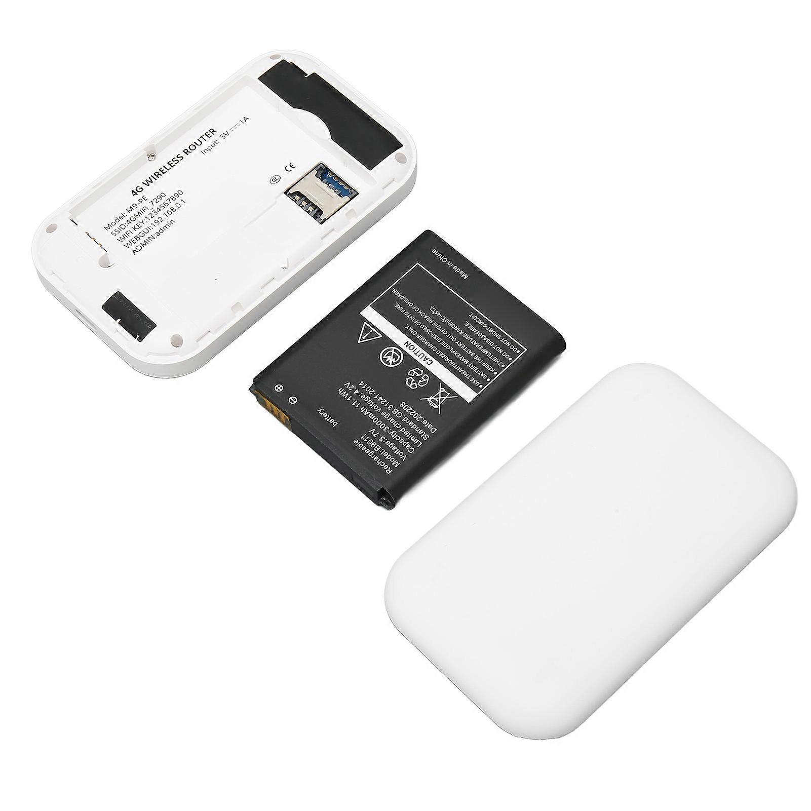 Mobile WiFi Hotspot with SIM Card Slot 150Mbps Support 10 Users 4G LTE Mobile WiFi Hotspot Portable WIFI for Travel