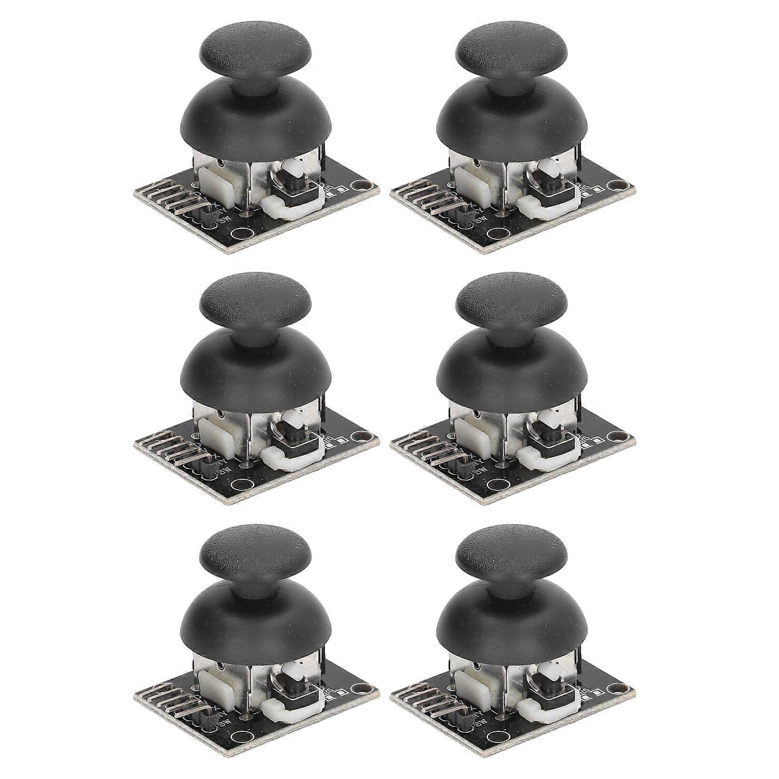 6 Sets Joystick Sensor Game Controller Module X Y Dual Axes Replacement Set Kit KY?023