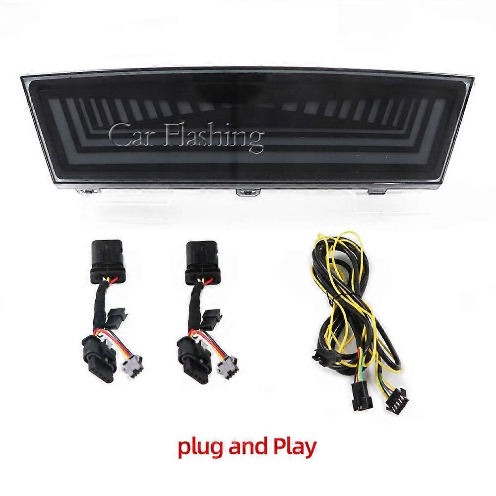 1Pcs LED Bumper Light Rear Fog Lamp Brake Light Dynamic Turn Signal Reflector For Tesla Model Y 2019 2020 2022 2022 2023