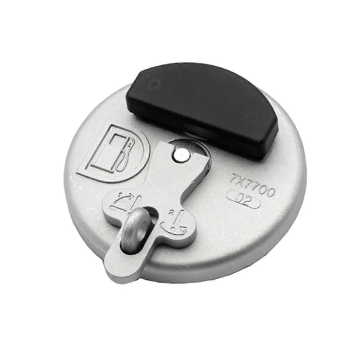 Locking Fuel Tank Cap 7X7700 for Excavator D6R D5C 311D 312D 320D 321D 323D Gray