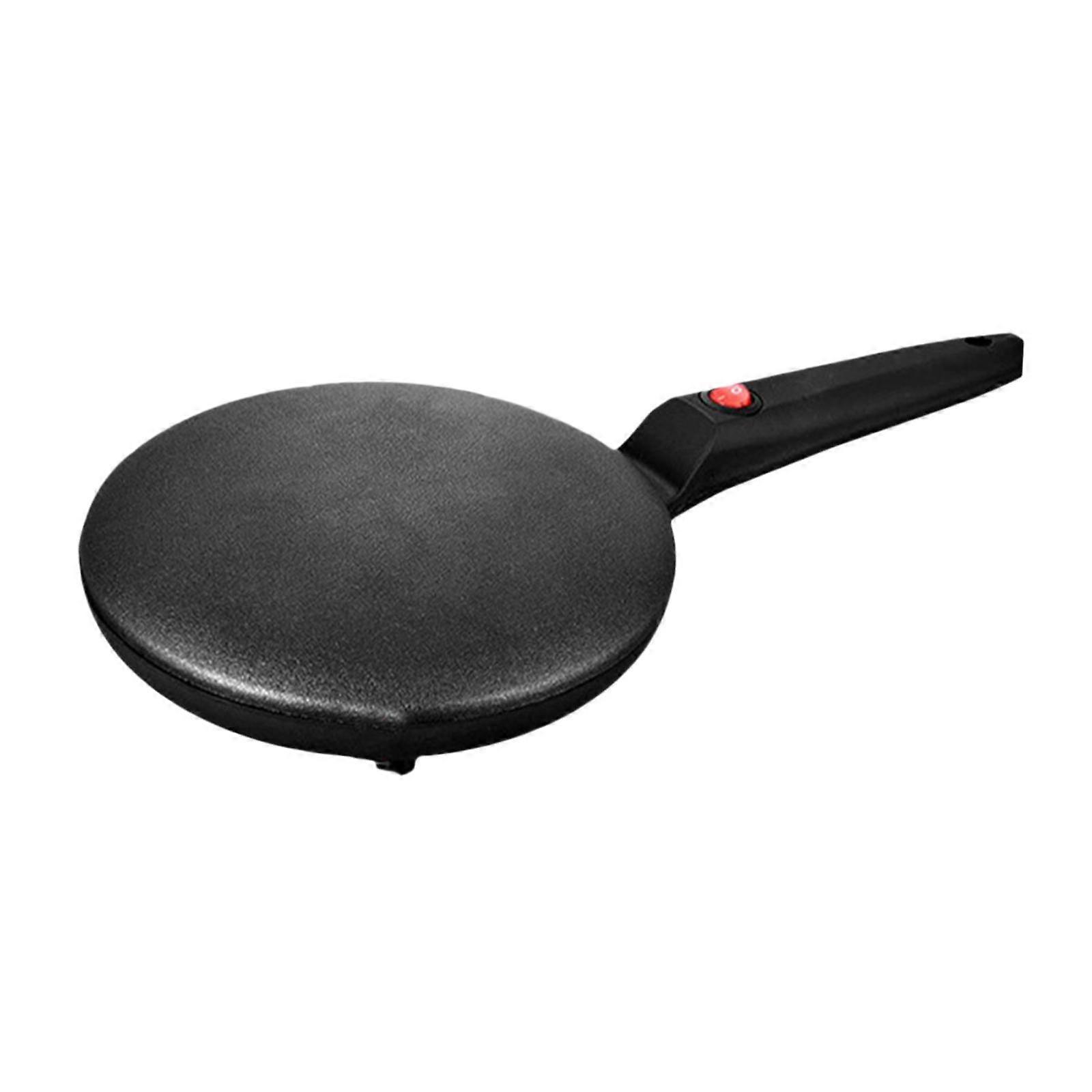 Instant Crepe Machine Compact Breakfast Maker for Crepes Blintzes Eggs Black