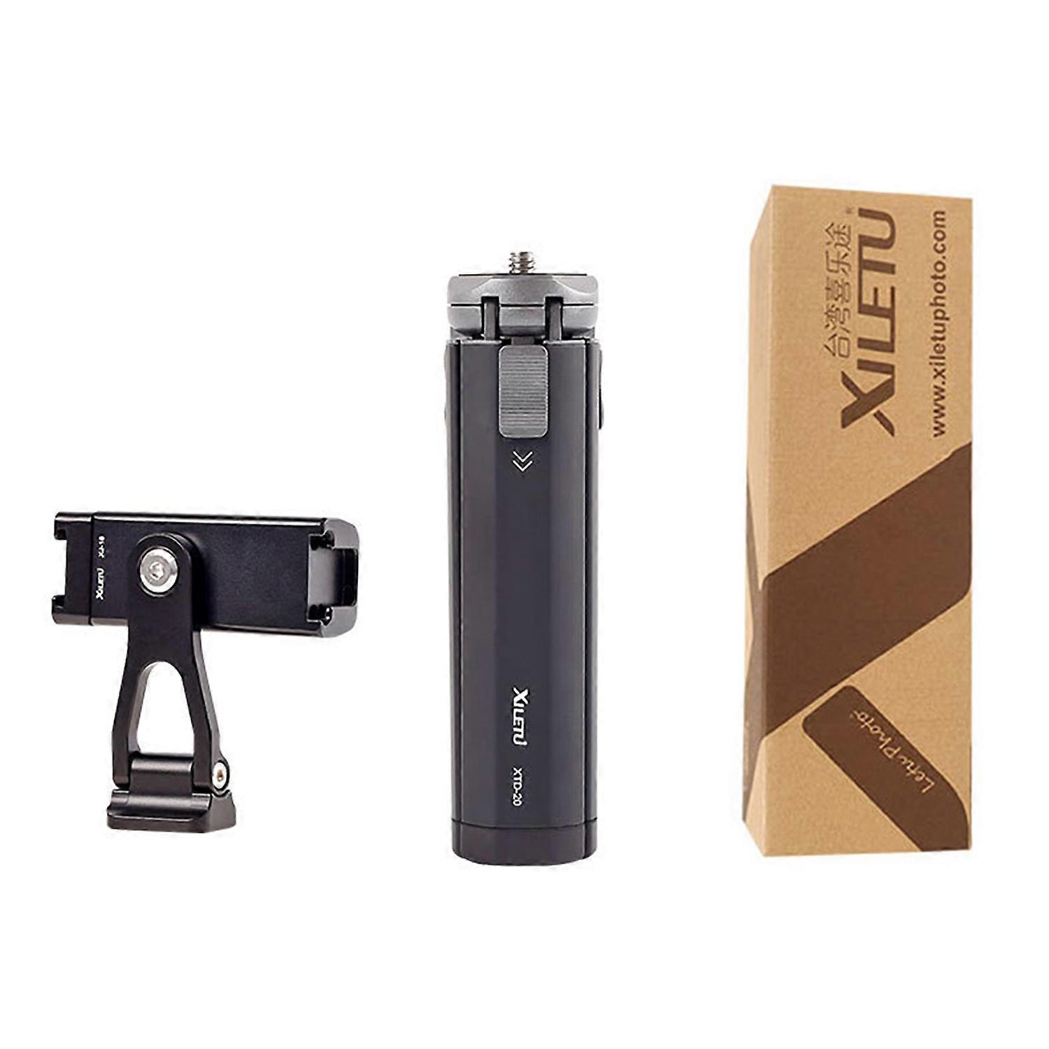 Redkid Trépied de bureau portable à rotation libre à 360 degrés Trépied avec support de téléphone po