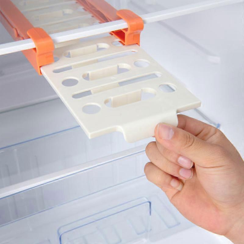 Refrigerator Shelves Shelf Rack Storage Box Drawer Type Save Space for Kitchen