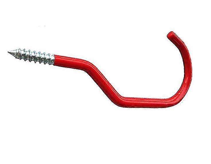 Garage Storage Hooks Bike Tool Storage Hook Set Screw In Hooks Red